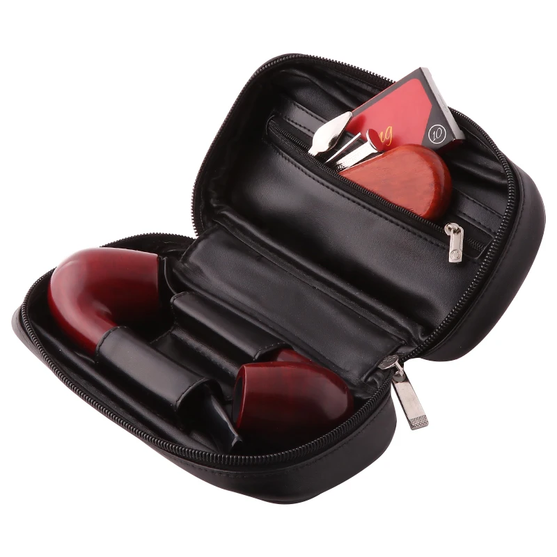Bagpipe Practice Chanter - Soft PU Leather Bag Clutch for