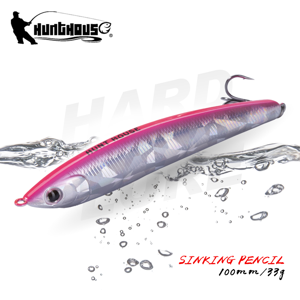 Rain Stick Percussion - Hunthouse Fishing Sinking Stickbait Pencil Jig