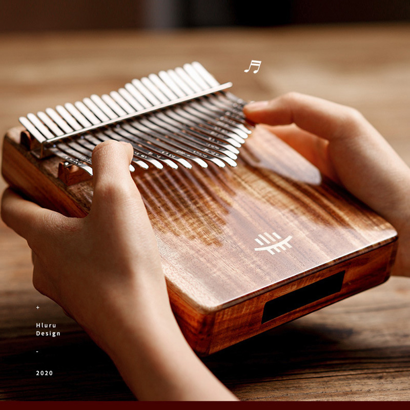 Musical Instrument Names - Hluru Kalimba 17 Keys with Hole