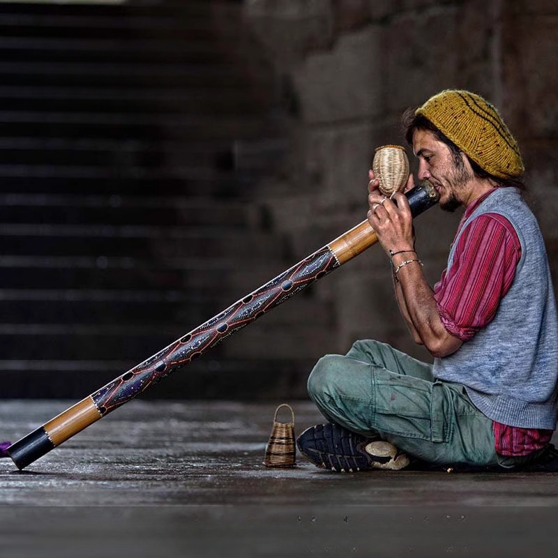 Didgeridoo Bamboo - Didgeridoo Sound Therapeutic Teak Bamboo Terre