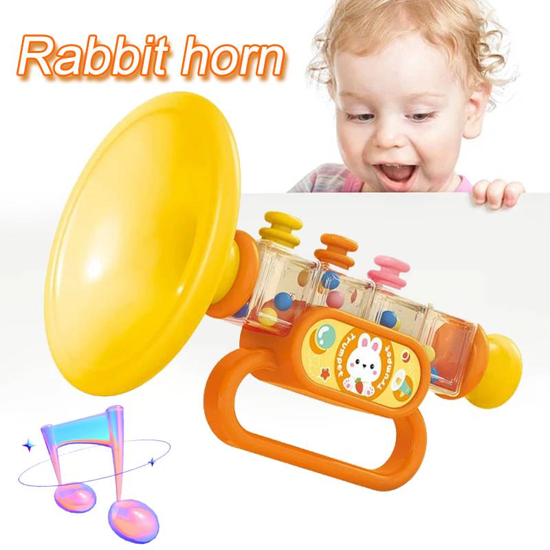 Musical Instruments Cartoon - Cartoon Rabbit Trumpet Mini Multi Function