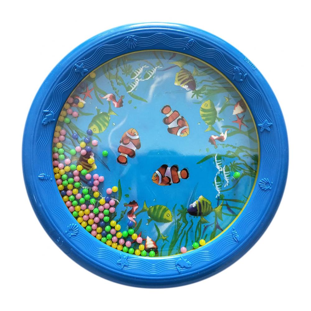 Ocean Drum Wave - 8inch Animal Tambourine Ocean Wave Beads
