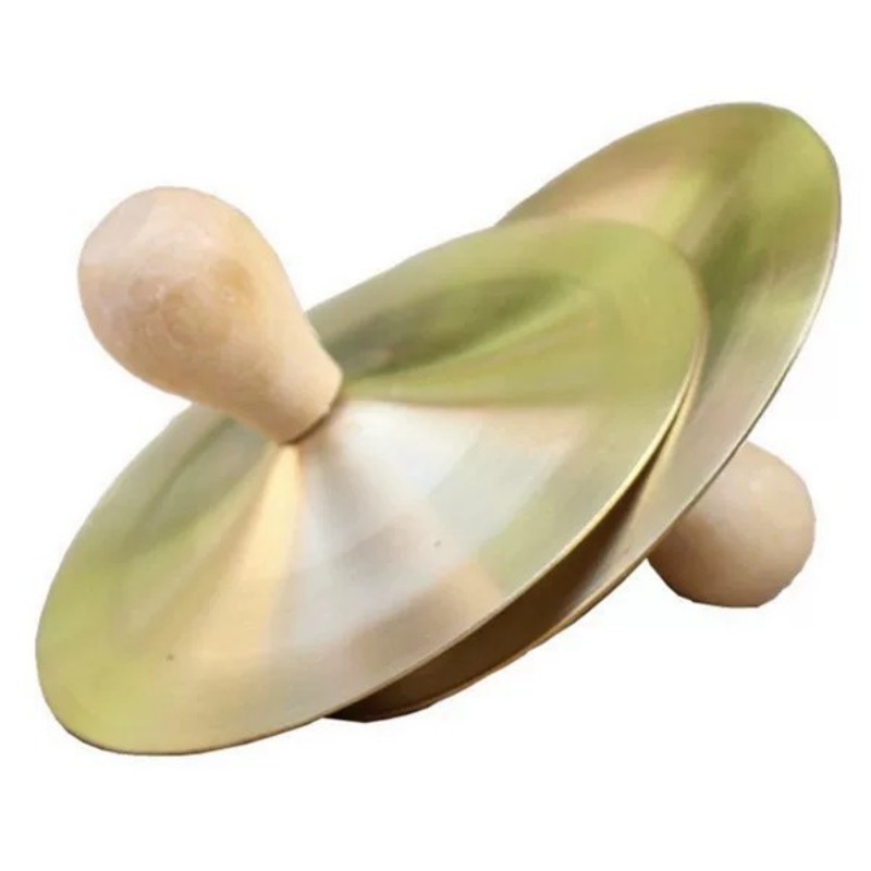 Musical Instrument Lute - 1 Set Hand Percussion Copper Cymbals