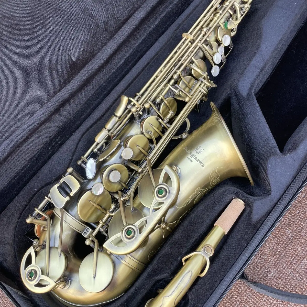 Musical Instrument Japan - Japan W01 Alto Saxophone Antique Copper