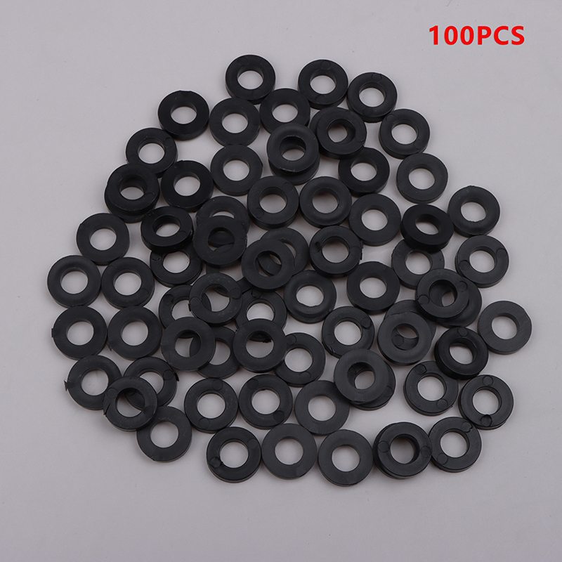 Musical Instrument Repair - 100Pcs Nylon Flat Washers for Drum