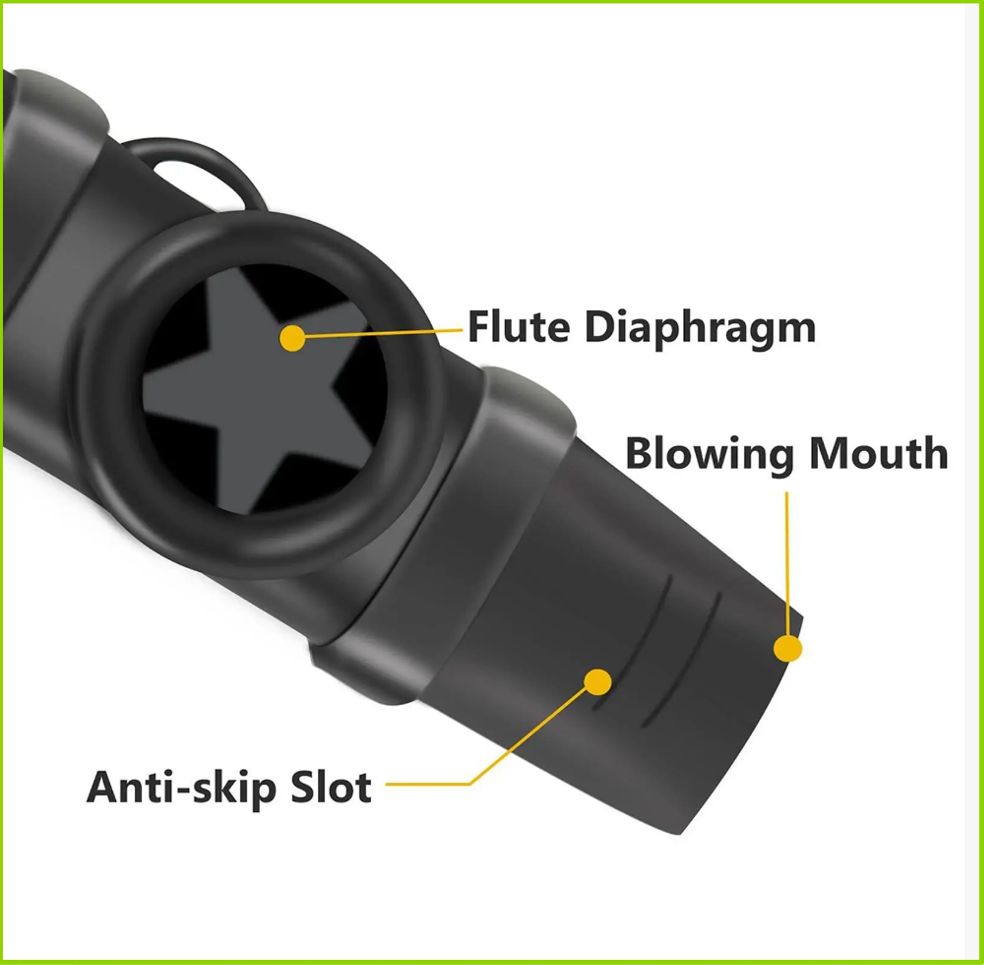 Portable ABS Kazoo Flute Easy  - Musical Instrument Easy To Learn For Adults recension och pris
