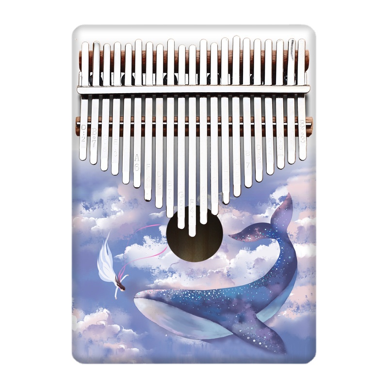 Colorful 21 Key Kalimba Kids C - Musical Instruments Cartoon recension och pris