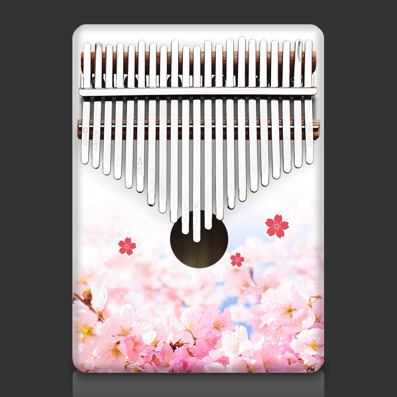 Colorful 21 Key Kalimba Kids C - Musical Instruments Cartoon recension och pris