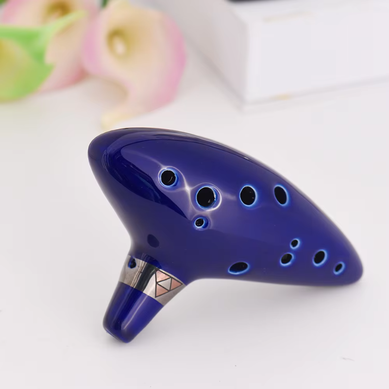 12 Hole Ocarina Ceramic Alto C - Musical Instrument Book recension och pris
