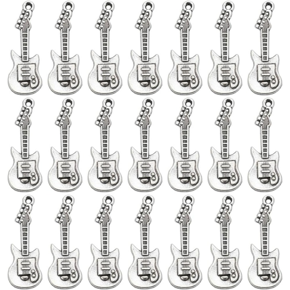 1 Box 50Pcs Vintage Guitar Cha - Musical Instrument Box recension och pris