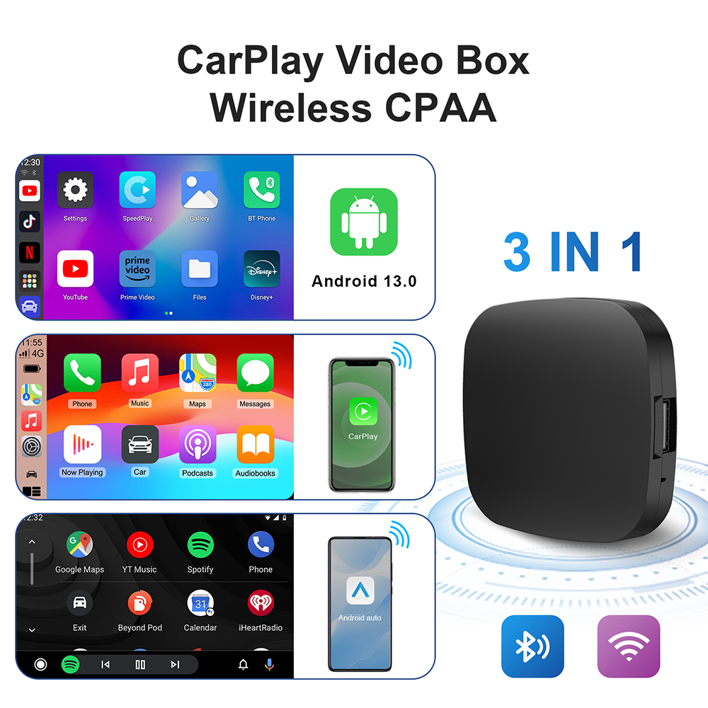 New 3 in 1 Wireless Carplay&An - Musical Instrument Box recension och pris