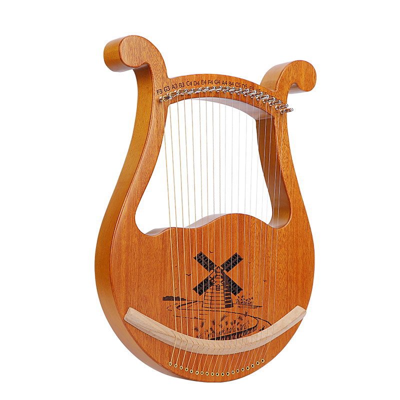 Moon Lyre Harp 19 Strings Beau - Musical Instrument Easy To Learn For Adults recension och pris