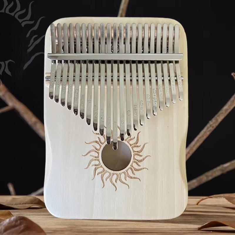 17 Key Kalimba Solid Wood Port - Musical Instrument Easy To Learn For Adults recension och pris