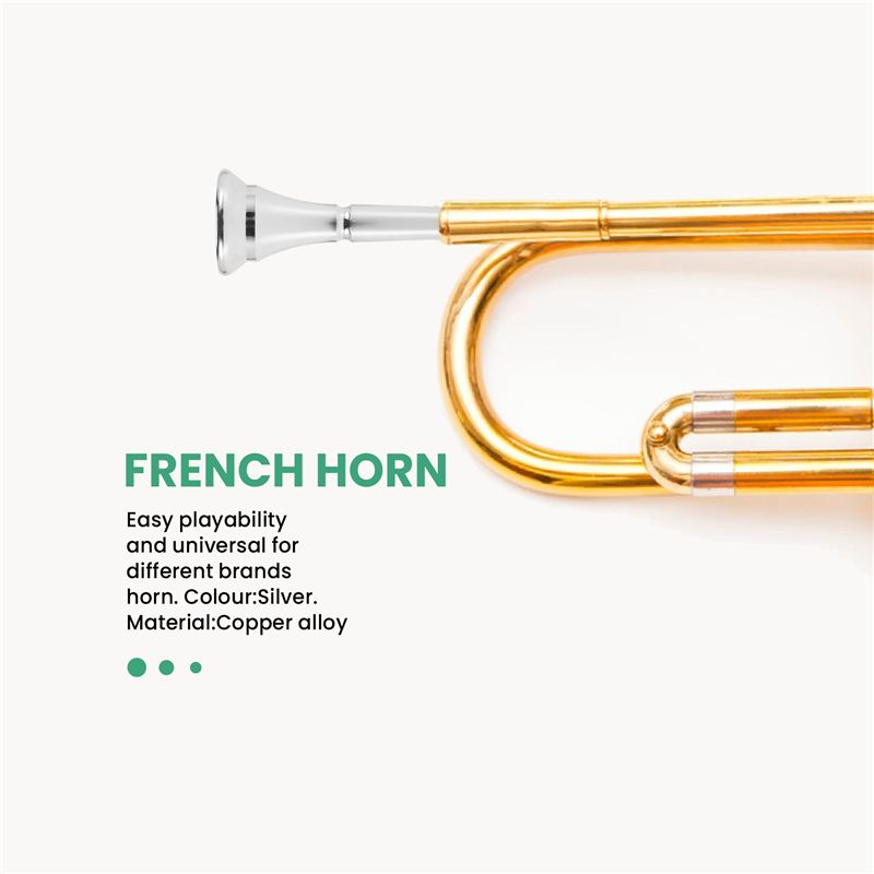 ABVH-French Horn Mouthpiece Ki - Musical Instrument French recension och pris