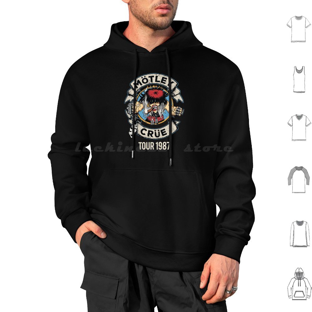 The-Greats-Crue Hoodie Cotton  - Musical Instrument Logo recension och pris