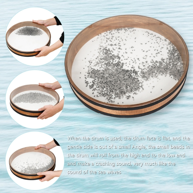 Ocean Waves Drum Wood Sea Drum - Ocean Drum Wave recension och pris