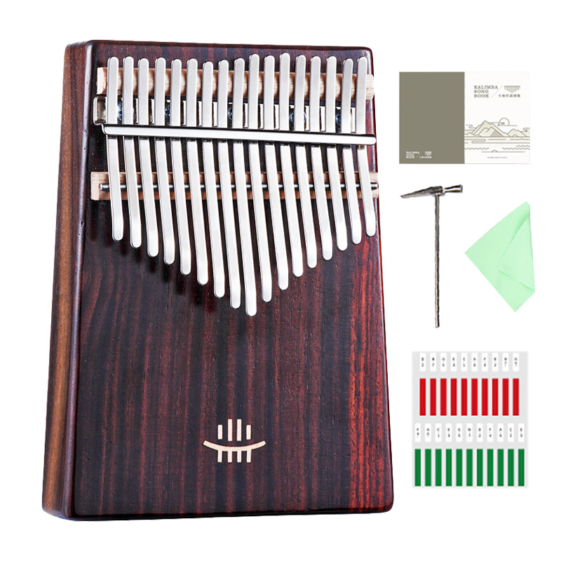 Hluru Kalimba 17 Keys with Hol - Musical Instrument Names recension och pris