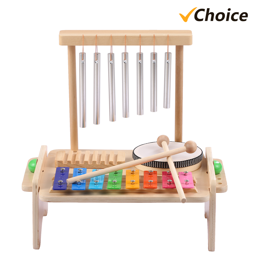 Wind Chime Combination Kids Dr - Musical Instrument Xylophone recension och pris