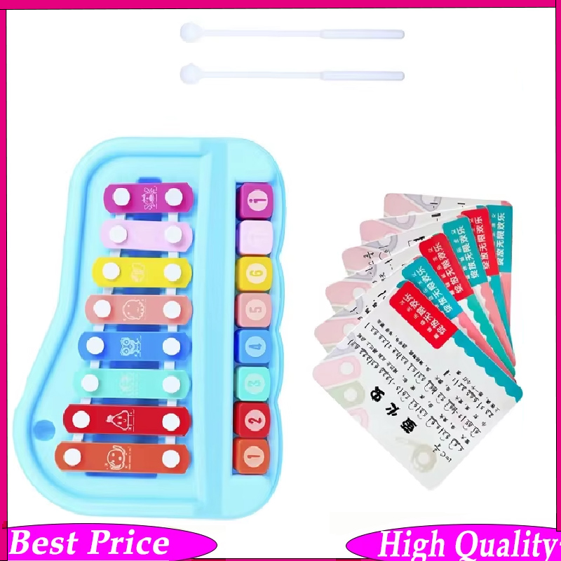 8 Tone Hand Percussion Instrum - Musical Instrument Xylophone recension och pris