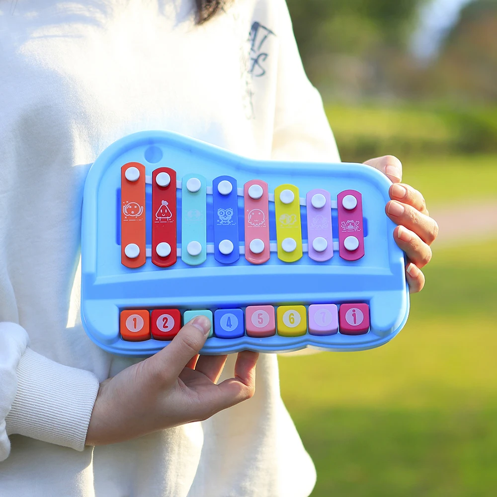 8 Tone Hand Percussion Instrum - Musical Instrument Xylophone recension och pris