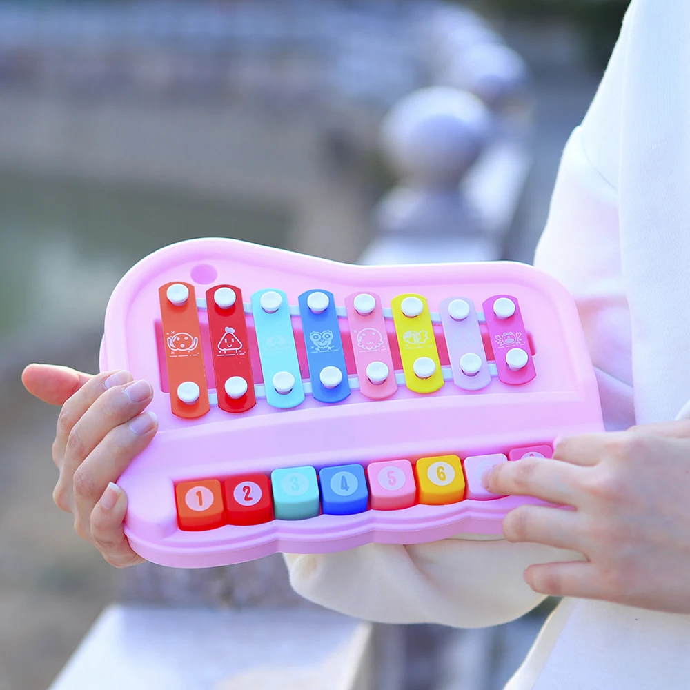 8 Tone Hand Percussion Instrum - Musical Instrument Xylophone recension och pris