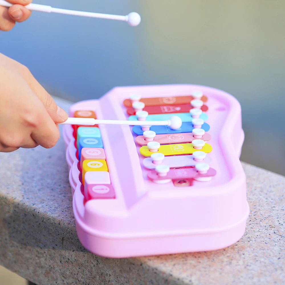 8 Tone Hand Percussion Instrum - Musical Instrument Xylophone recension och pris