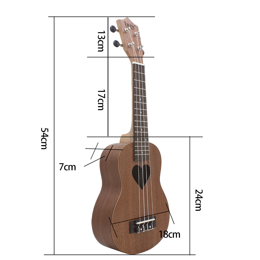 21 Inch Ukulele Hawaiian Guita - Musical Instrument Names recension och pris