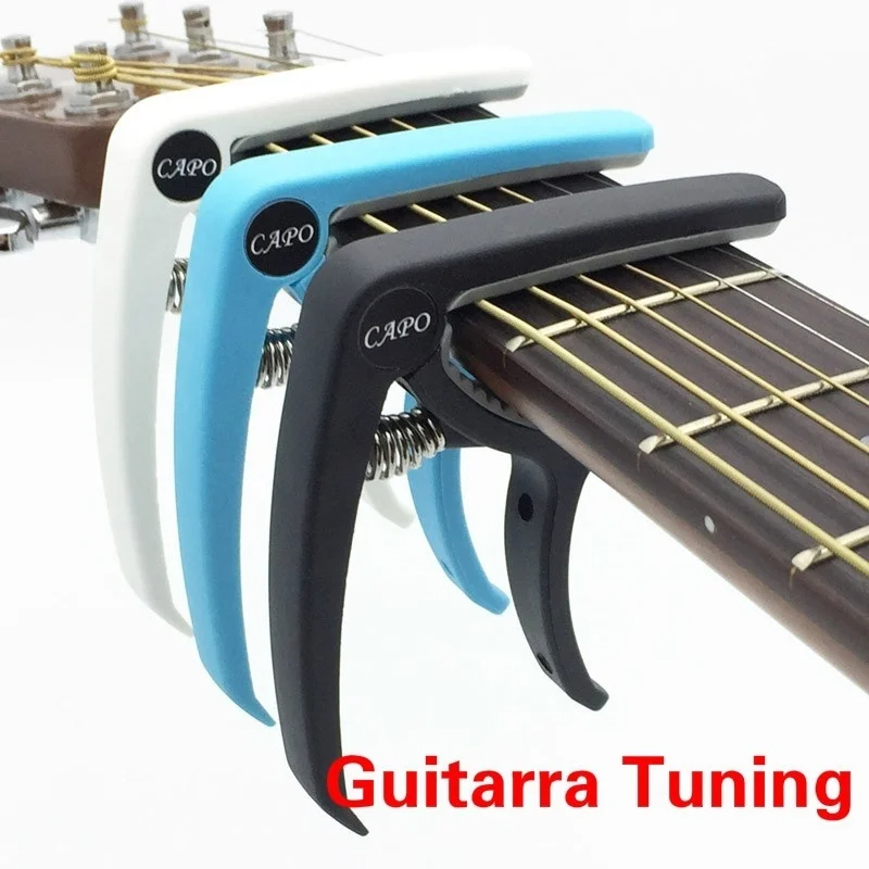 Plastic Guitar Capo for 6 Stri - Musical Instrument Names recension och pris