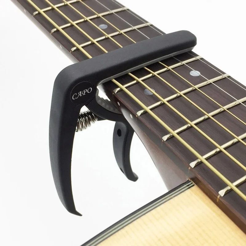Plastic Guitar Capo for 6 Stri - Musical Instrument Names recension och pris