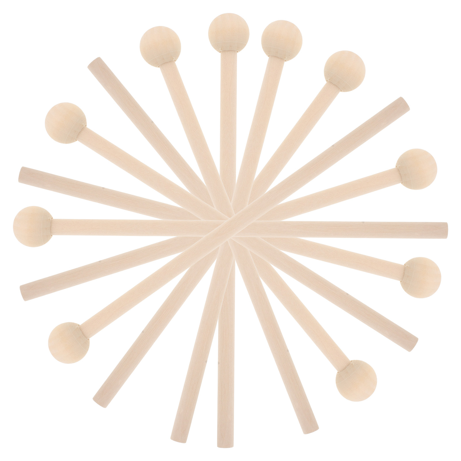 10Pcs Wood Drumsticks Mallets  - Musical Instrument Xylophone recension och pris
