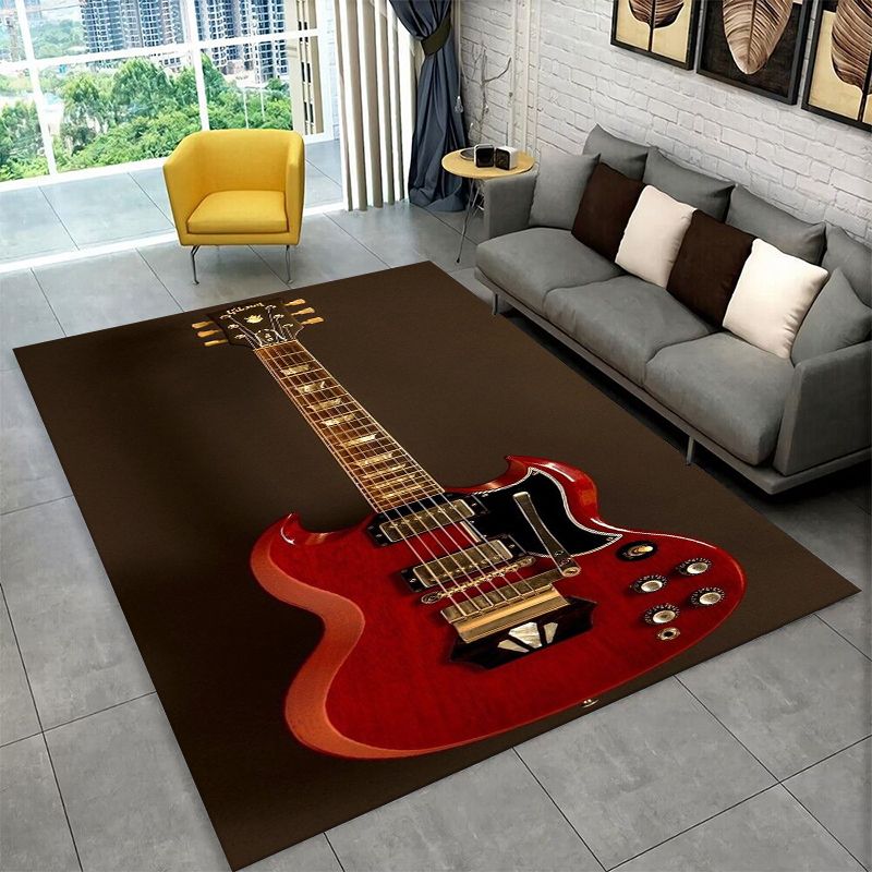 Retro Fender Guitar Logo Instr - Musical Instrument Logo recension och pris