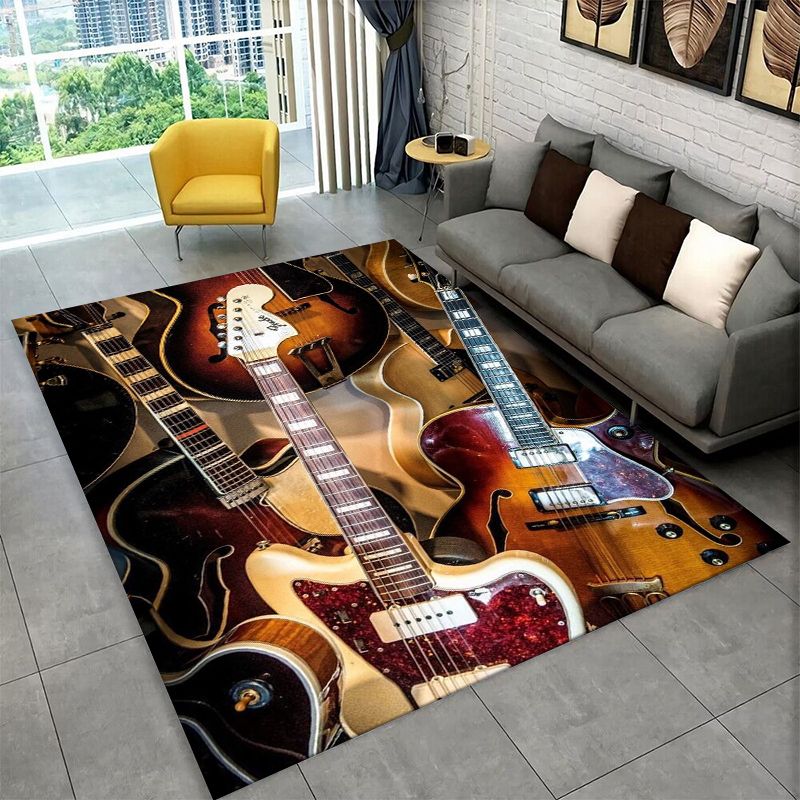 Retro Fender Guitar Logo Instr - Musical Instrument Logo recension och pris