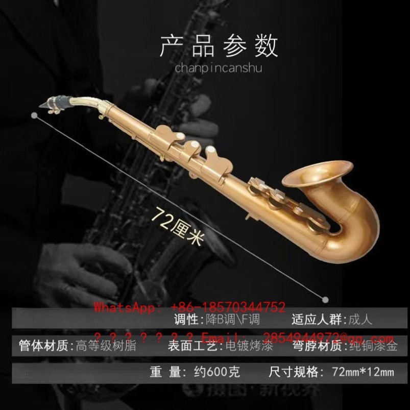 Resin Saxophone Musical Instru - Musical Instrument Easy To Learn For Adults recension och pris