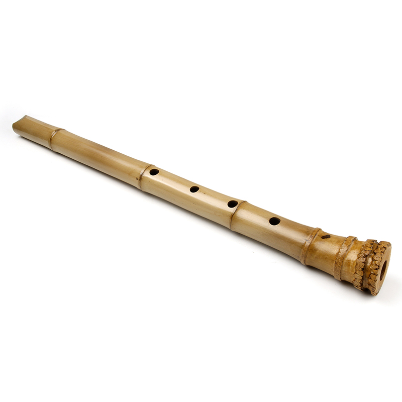 Vertical Bamboo Flute with Sha - Musical Instrument Lute recension och pris