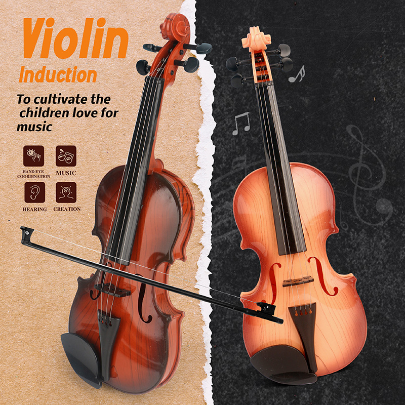 Acoustic Violin Toys Adjustabl - Musical Instrument Names recension och pris