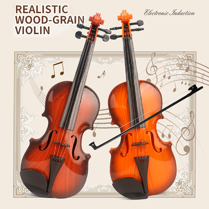 Acoustic Violin Toys Adjustabl - Musical Instrument Names recension och pris