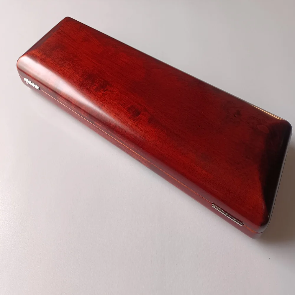 Maple Wood Flute Case for Flut - Musical Instrument Box recension och pris