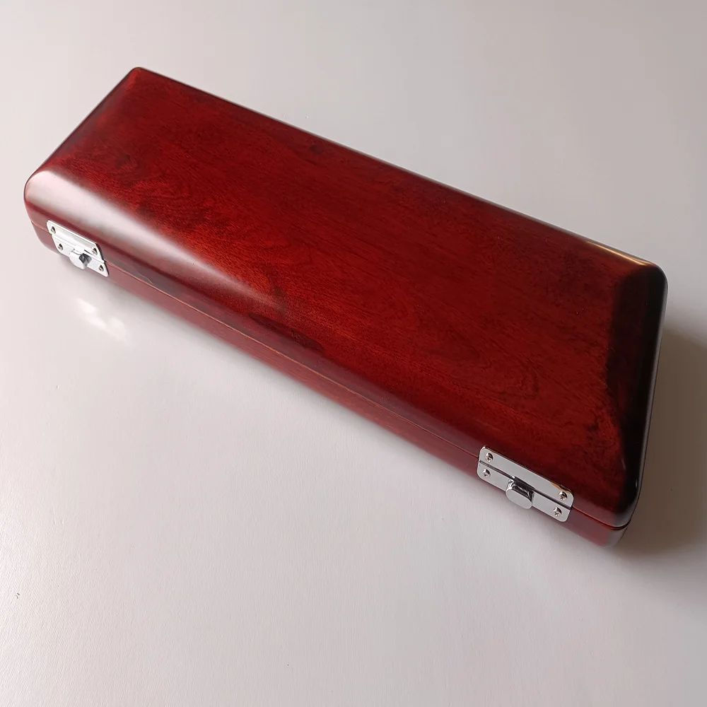 Maple Wood Flute Case for Flut - Musical Instrument Box recension och pris