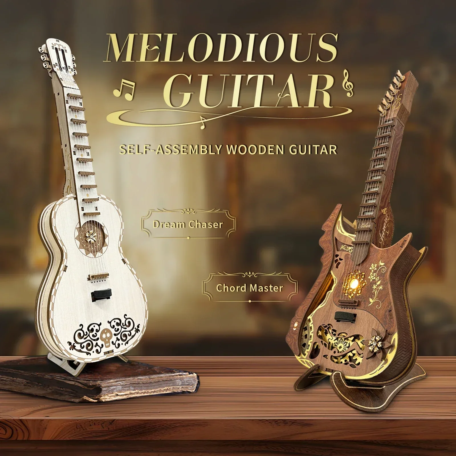 Birthday Gifts Guitar Figurine - Musical Instrument Japan recension och pris