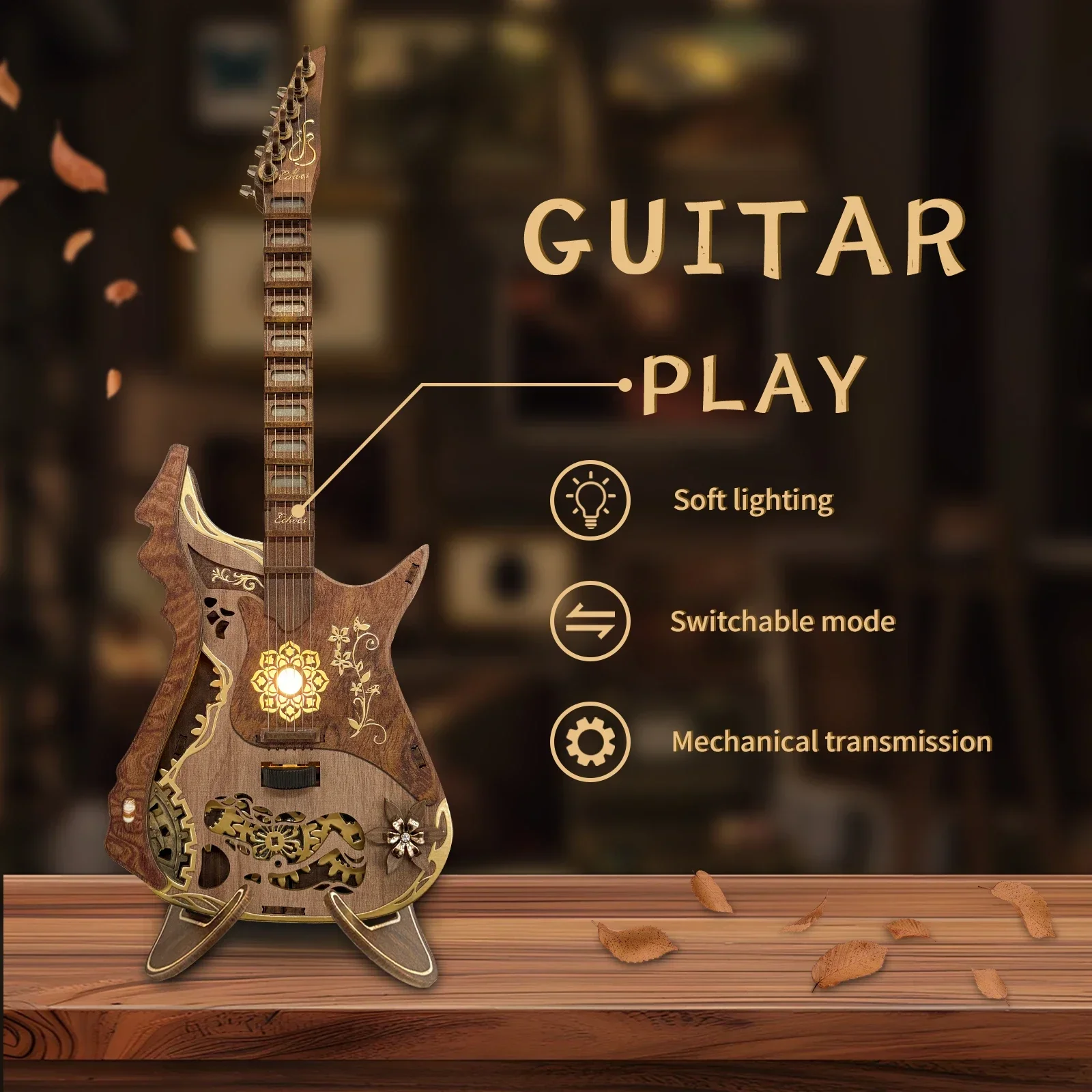 Birthday Gifts Guitar Figurine - Musical Instrument Japan recension och pris
