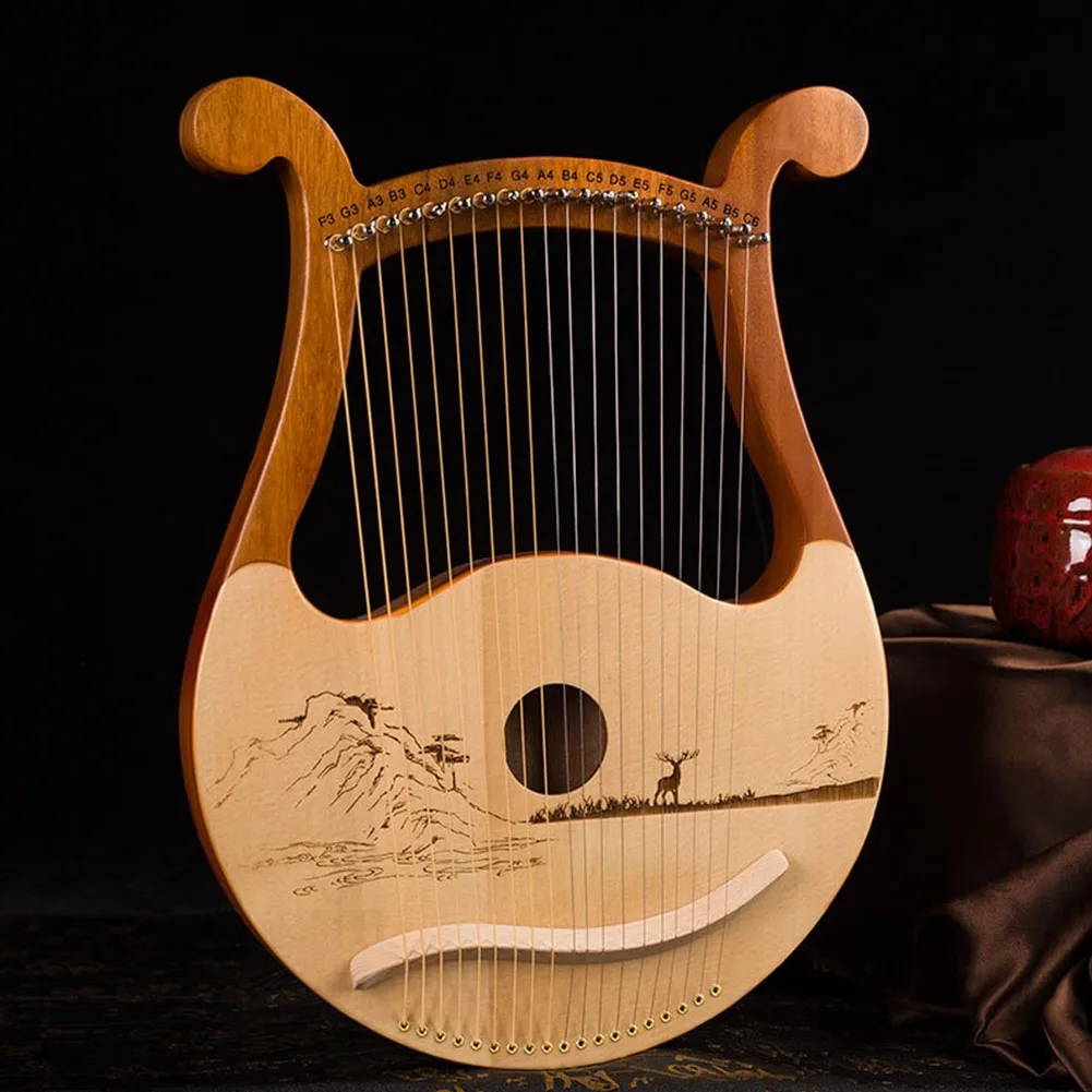 High Quality 19 String Lyre Ha - Musical Instrument Names recension och pris