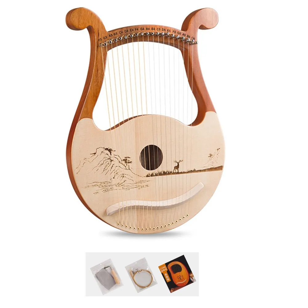 High Quality 19 String Lyre Ha - Musical Instrument Names recension och pris